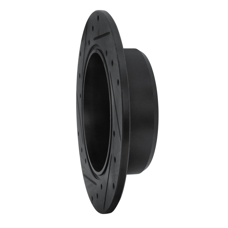 Lexus ES300 Brake Rotor (1) - Rear Right - R1 Concepts - Drilled & Slotted - Black - `92-`03